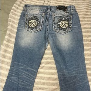 Miss me crop jeans